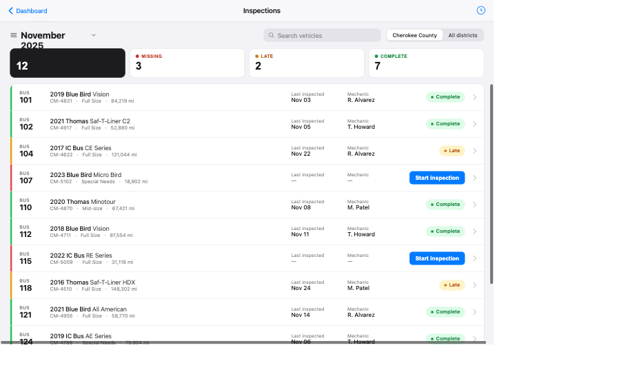 VSI Software | Municipal Fleet Management Built for Bus Systems